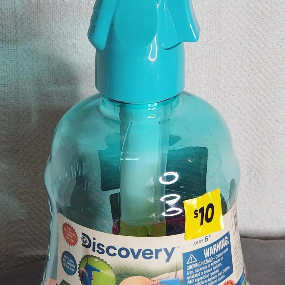 Discovery Teal 3-in-1 Inflate Air Fill Water Mister Balloon Pumper 250 Balloons - Picture 2 of 16
